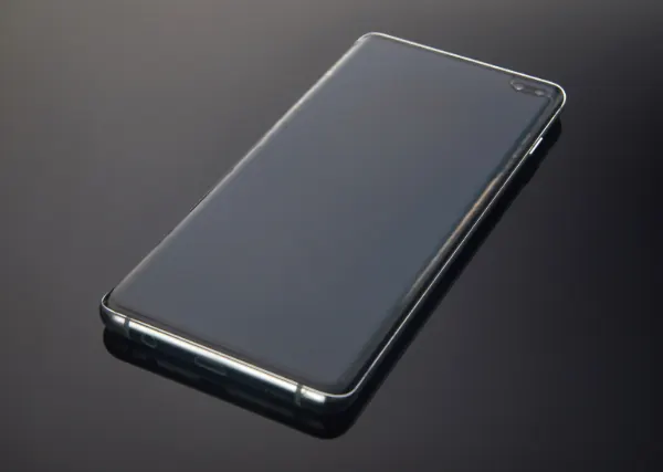 Pantalla de vidrio de un celular