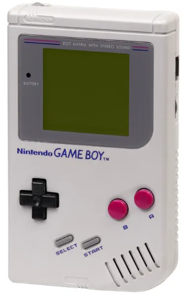 Consola Game Boy original con Tetris
