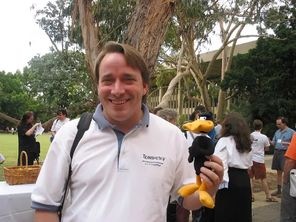 Retrato de Linus Torvalds