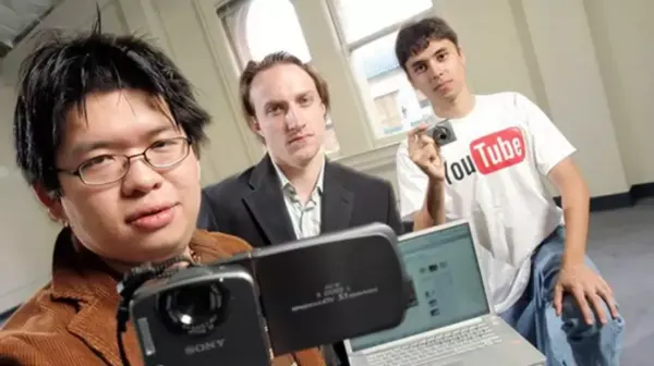 Chad Hurley, Steve Chen y Jawed Karim