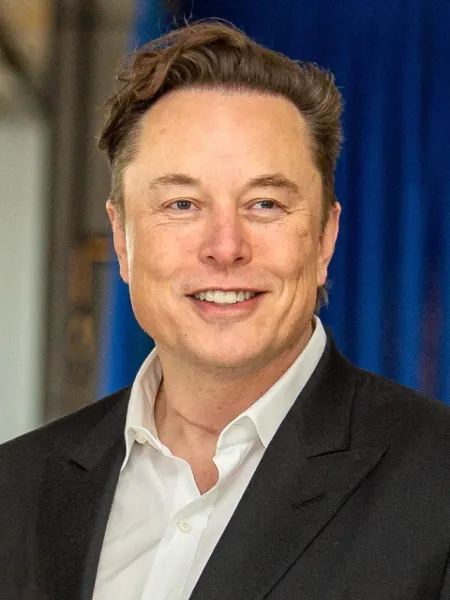 Retrato de Elon Musk
