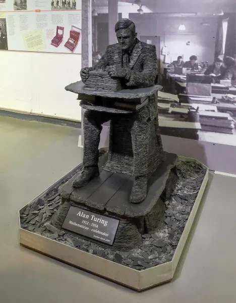 Retrato de Alan Turing