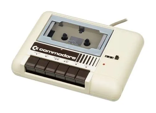 Cinta de casete con programas de computadora