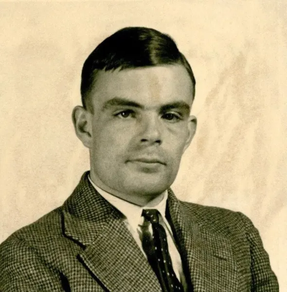 Retrato de Alan Turing