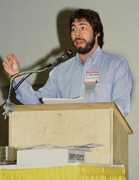 Retrato de Steve Wozniak