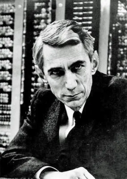 Retrato de Claude Shannon
